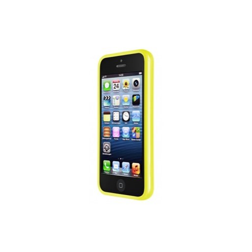 iPhone 5S Handyhülle Artwizz Bumper - Gelb