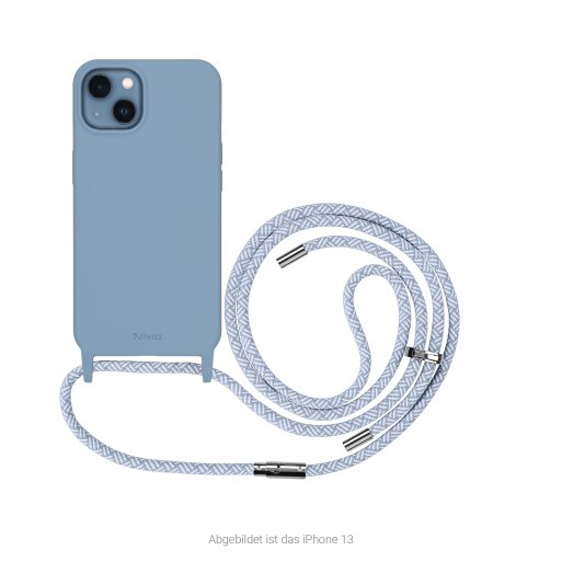 iPhone 14 Handyhülle Artwizz HangOn Case - Hellblau