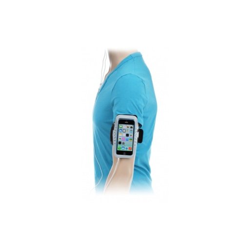 iPhone 5S Handyhülle Artwizz Sportsband - Grau