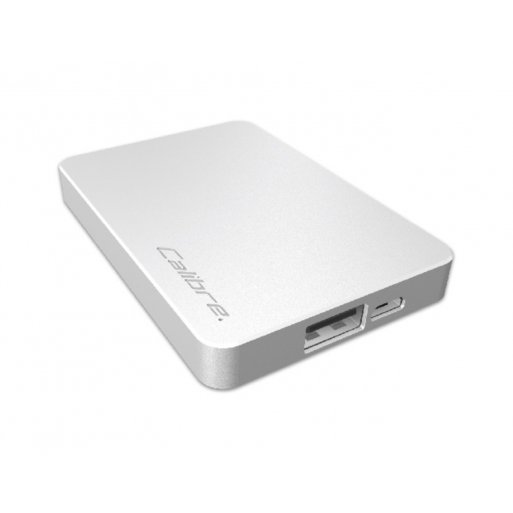 iPad Powerbank Calibre ULTRA'GO nano 2'500mAh Powerbank - Silber