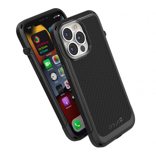 iPhone 13 Pro Handyhülle Catalyst Vibe Schock Resistentes Case - Schwarz