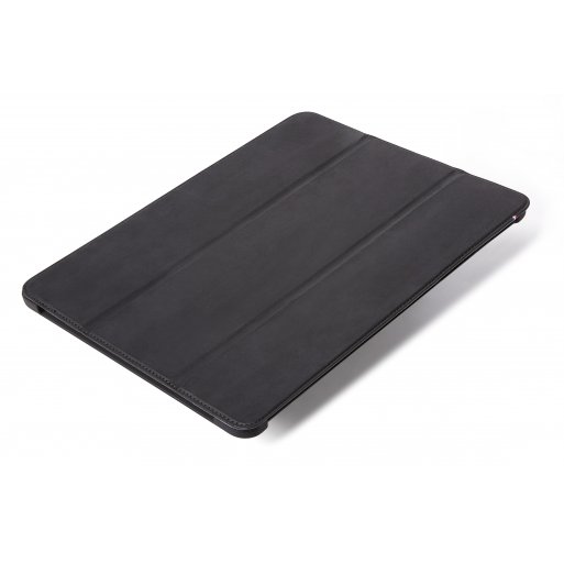 iPad Pro 12.9 (2018) Hülle Decoded Leather Slim Cover - Schwarz