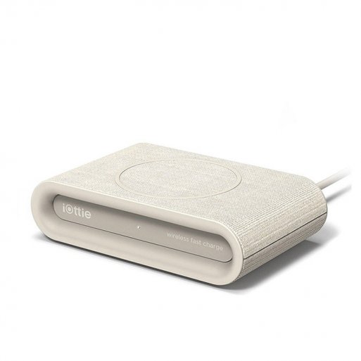 iPhone Ladestation iOttie iON Wireless Fast Charging Pad Plus - Hellbraun