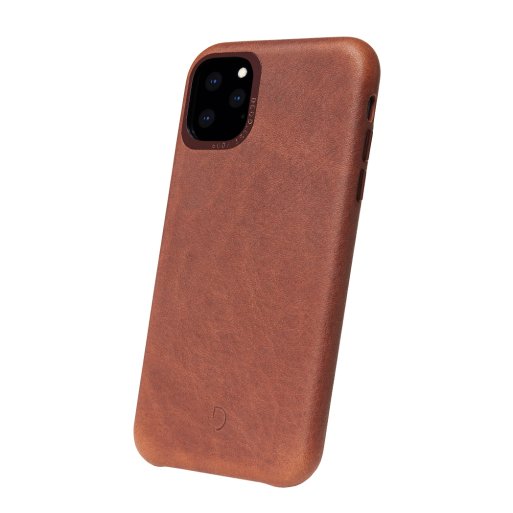 iPhone 11 Pro Max Handyhülle iPhone 11 Pro Max Hülle Decoded Leather Backcover - Braun