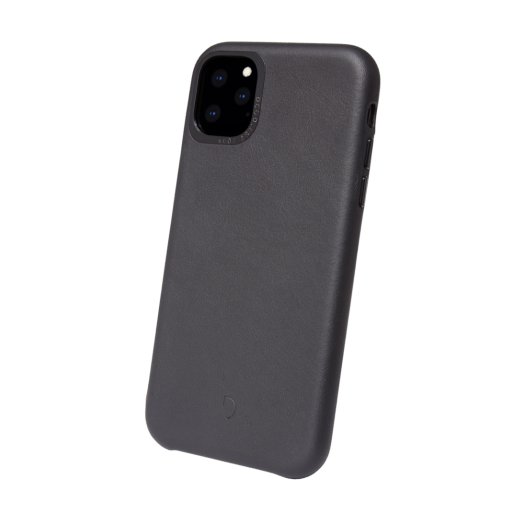 iPhone 11 Pro Max Handyhülle iPhone 11 Pro Max Hülle Decoded Leather Backcover - Schwarz