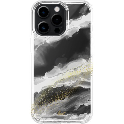 iPhone 13 Pro Handyhülle iPhone 13 Pro Hülle LAUT CRYSTAL INK - Weiss-Gold