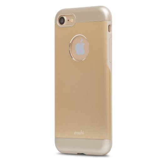 iPhone 7 Handyhülle iPhone 7 Hülle Moshi iGlaze Armour - Gold