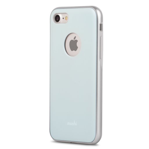 iPhone 7 Handyhülle iPhone 7 Hülle Moshi iGlaze - Blau