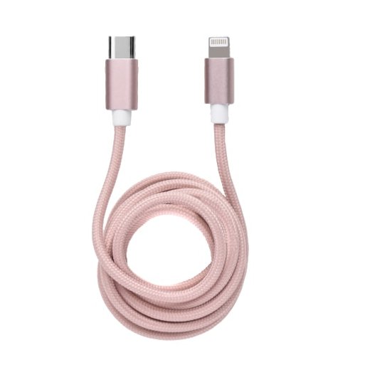 iPhone Ladekabel LuMee Quick Lightning Charge - Pink