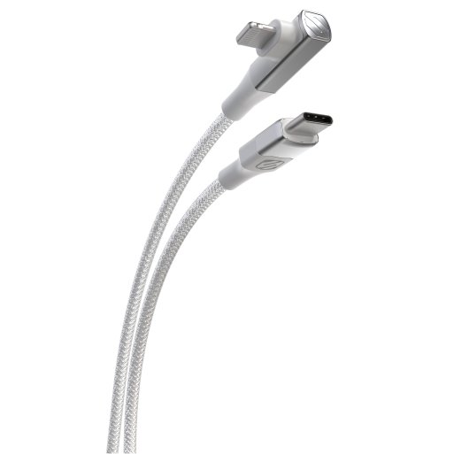 iPhone Ladekabel Scosche Strikeline USB-C – Lightning - Weiss