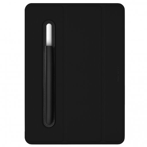 iPad 10.2 (2019) Hülle Macally Bookstand Case mit Pen Holder - Schwarz