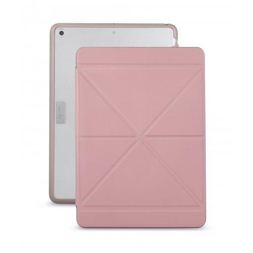 iPad 9.7 (2017) Hülle Moshi VersaCover hochwertiges Case - Rosa