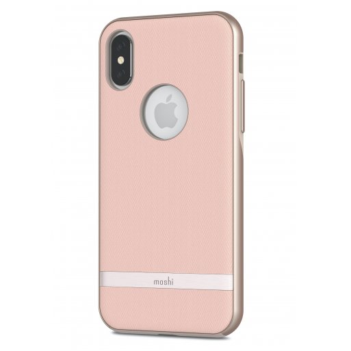 iPhone X Handyhülle Moshi Vesta - Pink