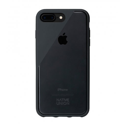 iPhone 8 Plus Handyhülle Native Union Clic Crystal - Schwarz