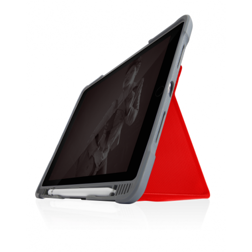 iPad 10.2 (2020) Hülle STM Dux Plus Duo Case - Rot