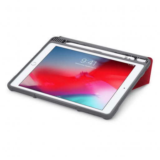 iPad 9.7 (2017) Hülle STM Dux Plus Duo Case - Rot