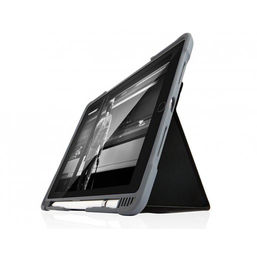 iPad Pro 10.5 Hülle STM Dux Plus Duo Case - Schwarz